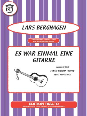 cover image of Es war einmal eine Gitarre